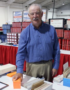 Roy Houtby, owner of Roy's Stamps, has a wide selection of Canada and BNA stamps.